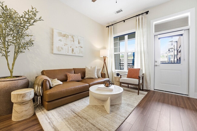 Spacious living areas with abundant light