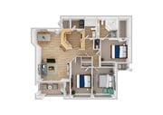 Dartmouth | 3BD, 2BA | 1408SF