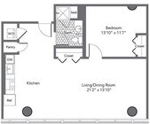 1D floor plan The Hecht Warehouse