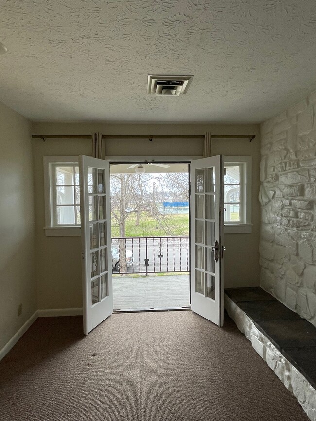 Den with Balcony