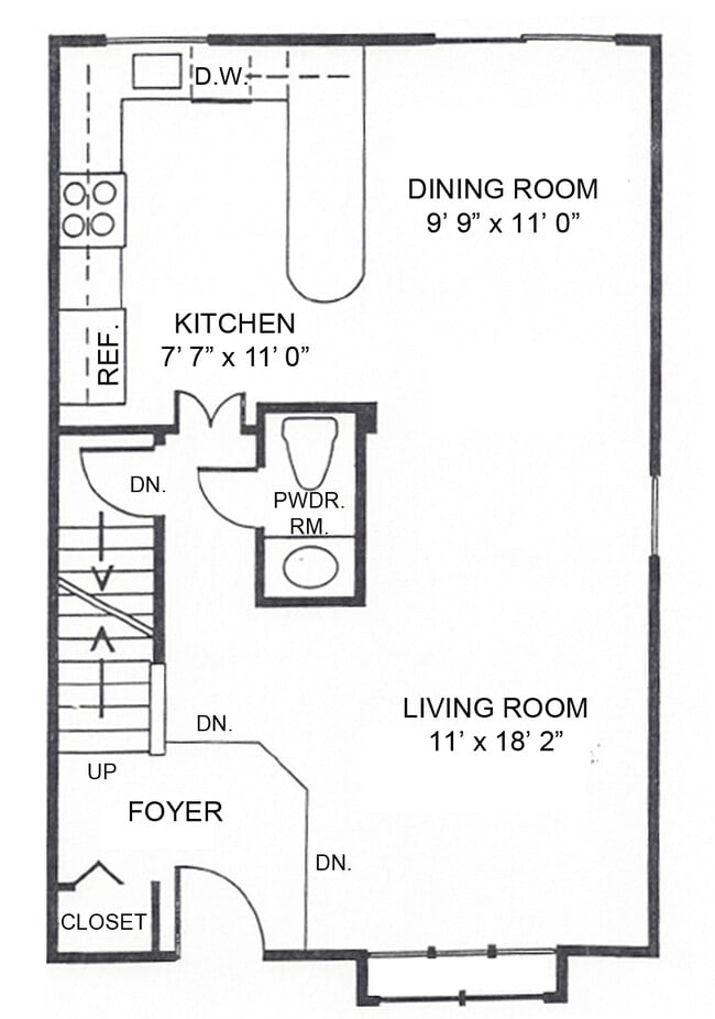 First Floor - 9415 Riverbrink Ct