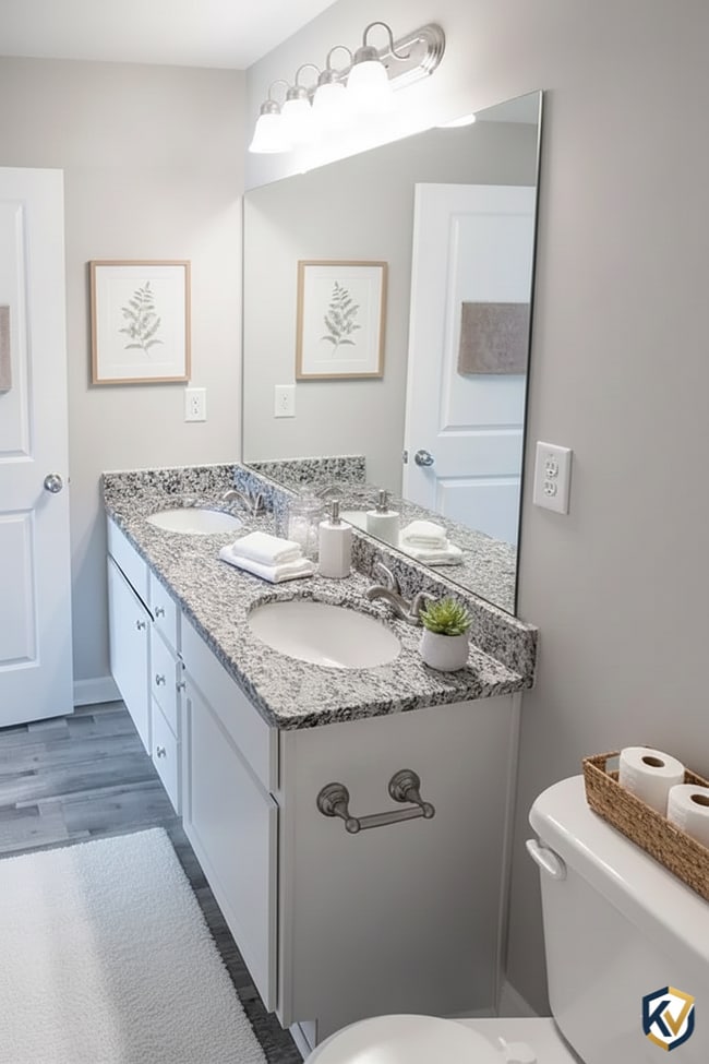 Ensuite Double Vanity Bathroom - 329 Ashigan St