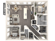 Canal 1535 Floor Plan B4
