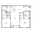 2 Bedroom floorplan