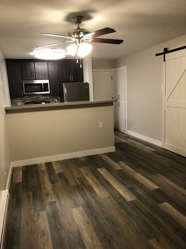 remodeled unit/kitchen - Apricot Pit Apartments