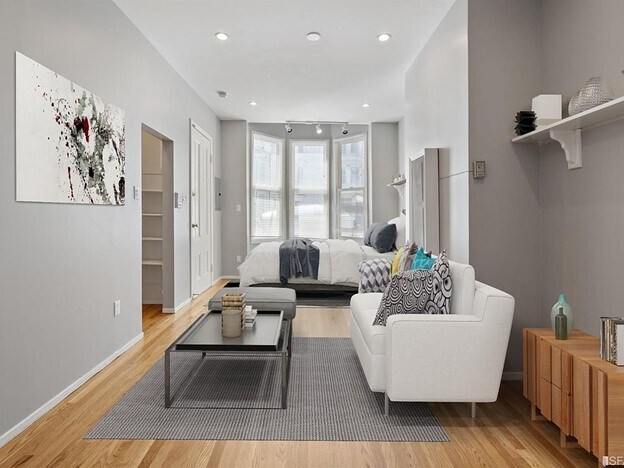 Living Area - 325 Castro St Apartments Unit 21