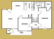 2BR/1BA