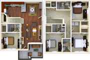 4x4 Courtyard