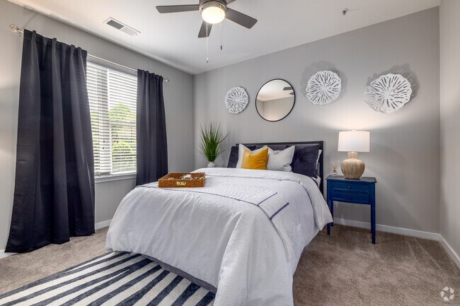 1BR, 1BA - The A1 - Bedroom - Asbury Flats