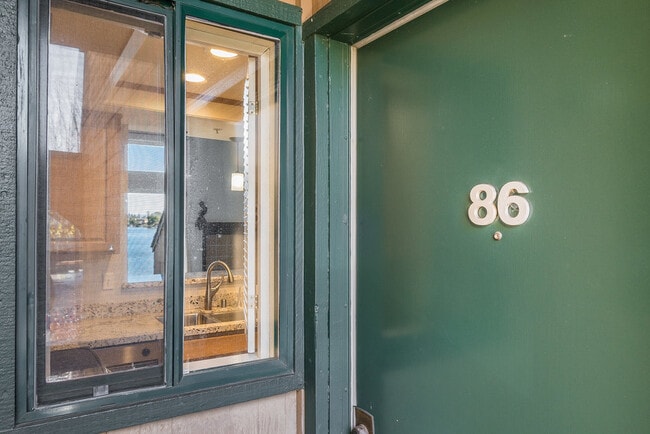 Waterfront view from front door - 86 Pelican Ln