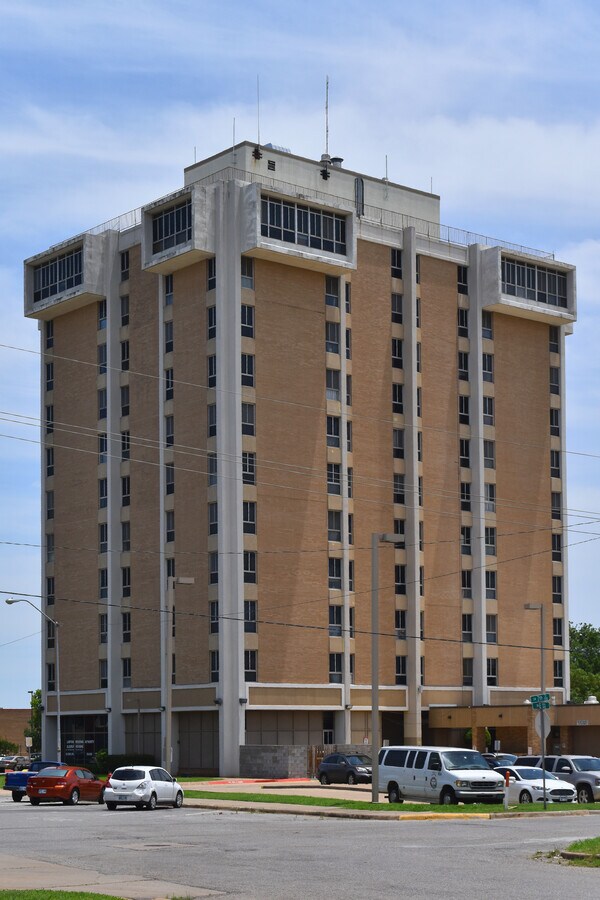 View from the northwest - Benjamin O. Davis Highrise
