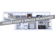 Convertible Studio - Fewer than 5 Spaces Remaining!