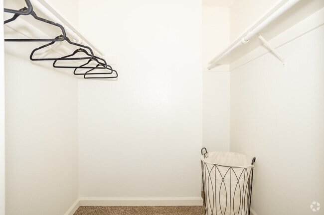 1BR, 1BA - 600SF - Closet