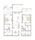 B1 floor plan WaterWalk at Shelter Cove Towne Centre