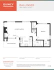 Ballinger Renovated floor plan Quincy