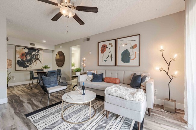 Living Area - Avana River Ranch Apartments