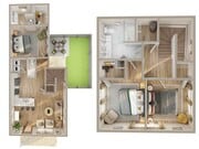 3 Bed/ 2.5 Bath