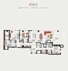 PH11 | 3 Bed 2.5 Bath 2,472 square feet
