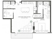 One Bedroom Penthouse P5