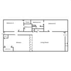2BR/2BA