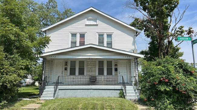 Front of the Hudson House - 1644 E Hudson St Townhome