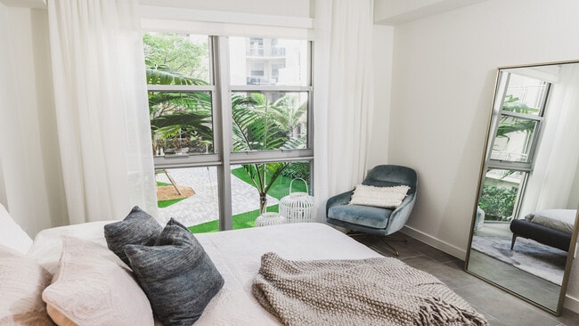 Tranquil bedrooms with courtyard views
