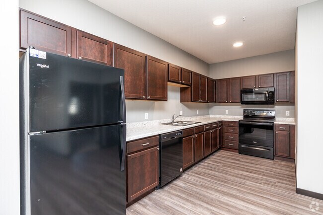 2 Bedroom 1 Bathroom - 1,035 SF - Kitchen