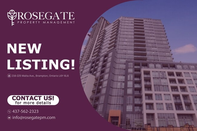 Modern 2-Bedroom Condo in a Prime Brampton Location - Modern 2-Bedroom Condo in a Prime Brampton Location Unit 216