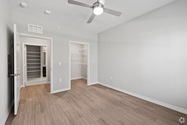 2BR, 2BA - 1,156SF - 1st Bedroom