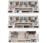The Park on Morton 4x4.5 Townhome Platinum Floor Plan