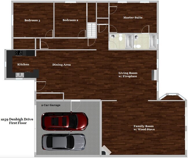 Floor Plan - Main Floor - 1259 Denbigh Dr