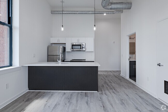 2BR, 1BA - 779SF - Kitchen/Living Room - 70 Roseville Ave