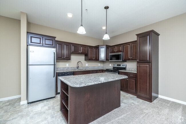 2BR, 1BA - 1,056SF - Kitchen