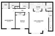 2BR/1.5BA