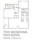 2 bedroom 2 bath