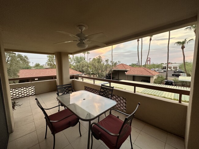 Balcony - 4200 N Miller Rd Condo Unit 220