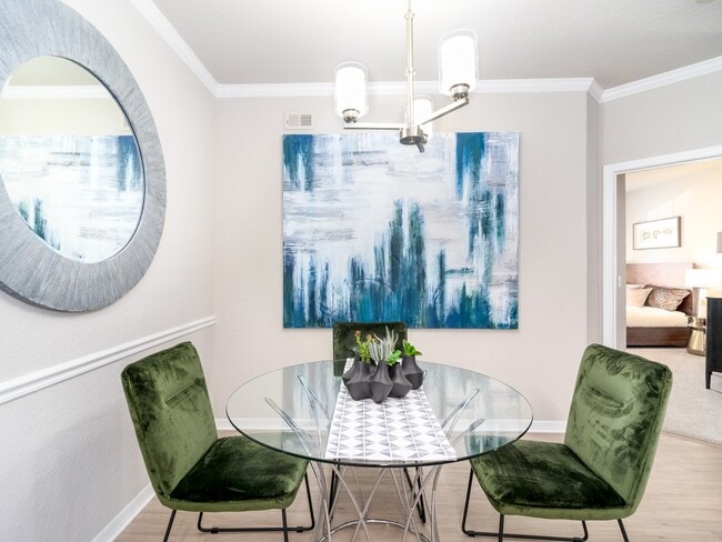 Elegant Dining Room - Lucerne at Lake Brandon Apartments