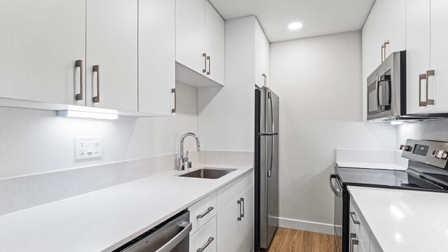 Kitchen with Stainless Steel Appliances