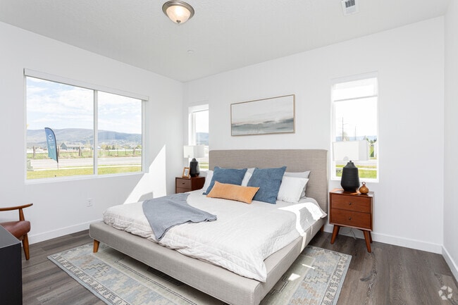 3BR, 2BA - 1,406SF - Primary Bedroom - Sawmill Condos