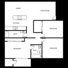 3BR/2BA
