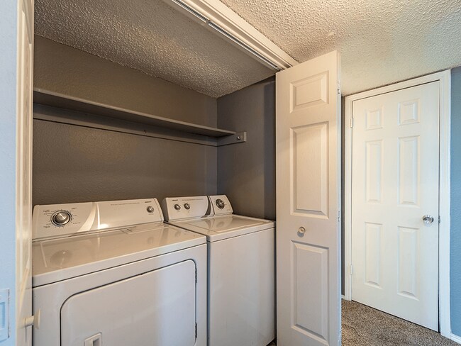 Washer and Dryer Connections!