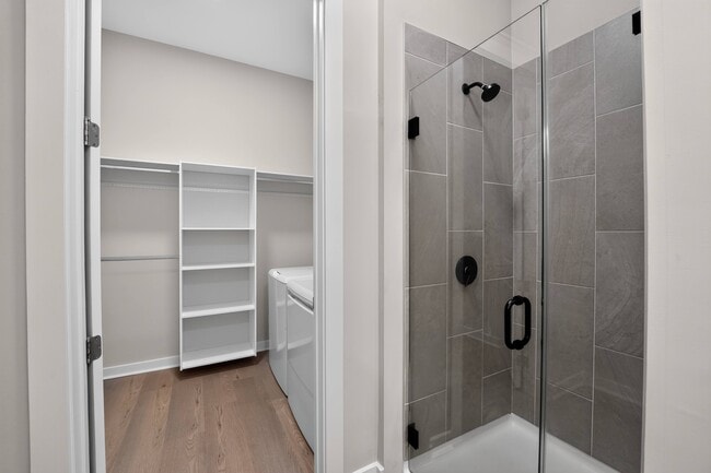Matte Black Fixtures & Closet Shelving Systems*