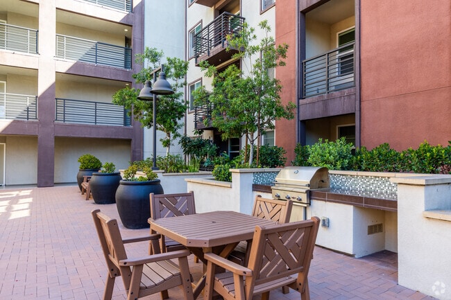 Courtyard - 1st and Rosemary Senior Apartments