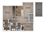 B6-G floor plan The Landing at Tiffany Springs