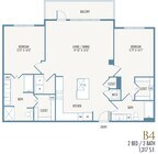 Tribute at the Rim Floor Plan B4