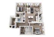 C-3B floor plan The Hudson