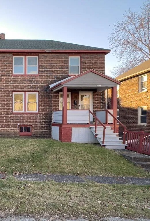 Front of building - 3948 4th St Townhome