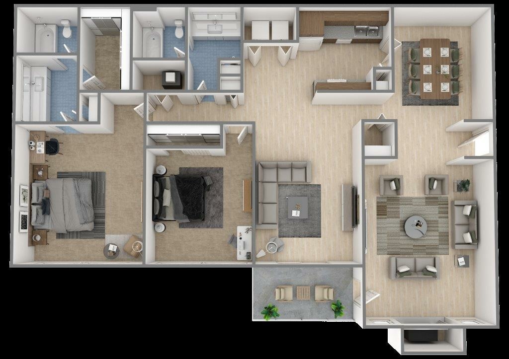 012 Peony 2BR 2BA 1520.jpg - Peony