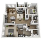 The Willow floor plan The Arden