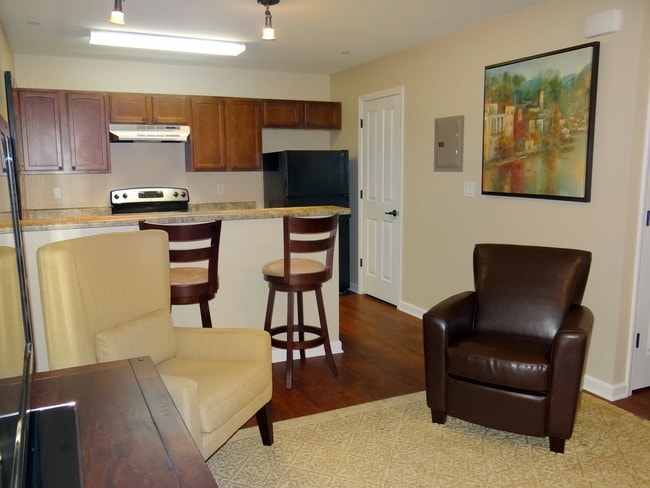 Cocina de apartamento estudio - Pine Highland West Apartments